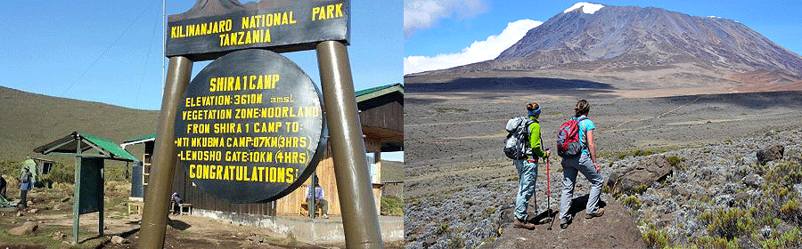 Machame route Kilimanjaro Hike