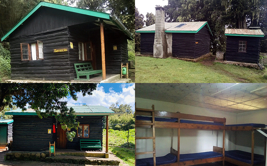 Meteorological Station Cabins & Campsite Mount Kenya Naro Moru Route