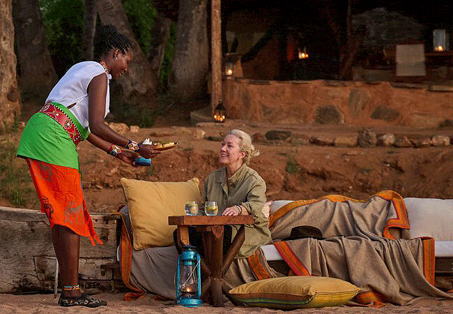 Saruni Rhino Camp Sera Community Conservancy River Bed Sundowners