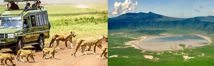 Ngorongoro Crater Tanzania Safari