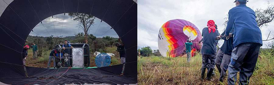Rwanda Hot Air Balloon Safaris Akagera National Park
