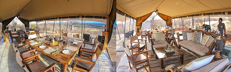 Kichaka Private Camp Ruaha Tanzania