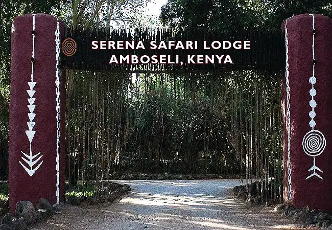 3-day-luxury-fly-in-safari-amboseli-serena-safari-lodge-entrance 3 Day Fly-In Safari Amboseli Serena Safari Lodge