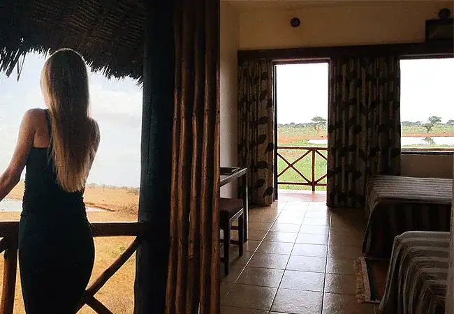 3-day-ngutuni-lodge-ziwani-voyager-camp-safari-ngutuni-safari-lodge-tsavo-east-national-park-bedroom-views 3 Day Ngutuni Lodge & Ziwani Voyager Camp Safari