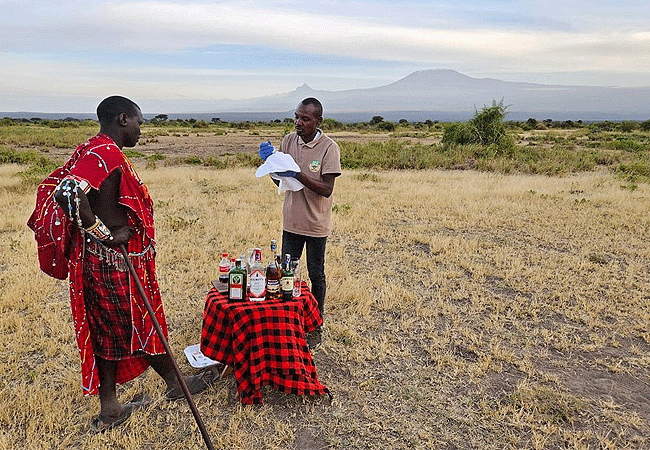 nyati-safari-camp-amboseli-national-park-sundowner-walks Nyati Safari-camp Amboseli National Park Kenya Safaris
