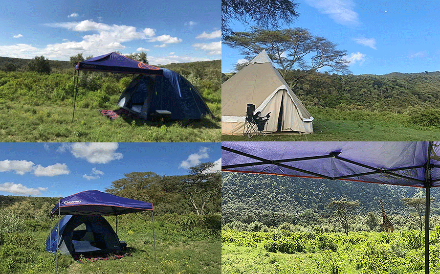 Oserengoni Wildlife Sanctuary Camping site Naivasha