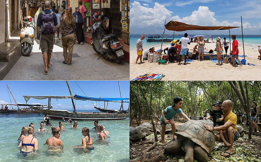 Zanzibar Full-day Trip Stone Town Guided Tour Prison Island & Nakupenda Beach Nature Reserve