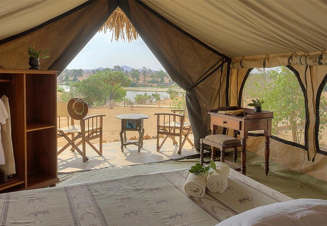 kudu-safari-camp -tsavo-east-national-park-luxury-safari-tents Kudu Safari Camp Tsavo East National Park