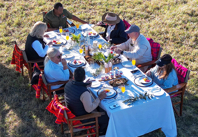 Lalashe Mara Ripoi luxury tented camp