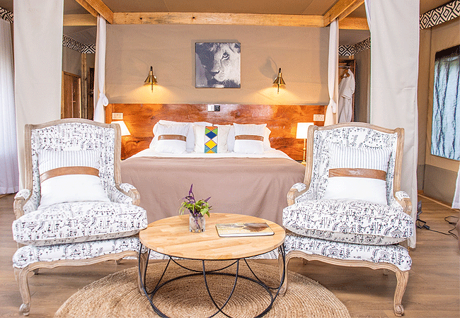 Lalashe Mara Ripoi luxury tented camp