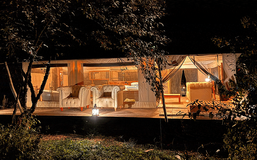 Ilora Retreats Masai Mara Camp Lounge Tent