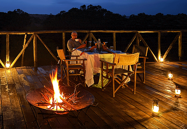 Ilora Retreats Masai Mara Camp Sky Deck Dining