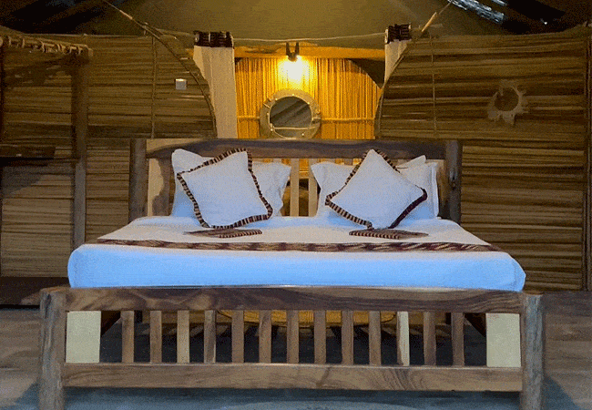 kibo-view-farm-lodge-moshi-tanzania-double-bed Kibo View Farm Lodge Moshi Tanzania