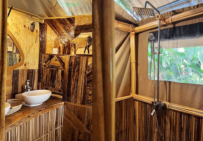 kibo-view-farm-lodge-moshi-tanzania-shower-and-bathroom Kibo View Farm Lodge Moshi Tanzania