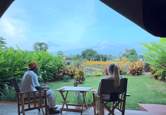 kibo-view-farm-lodge-moshi-tanzania-tent-verandah Kibo View Farm Lodge Moshi Tanzania