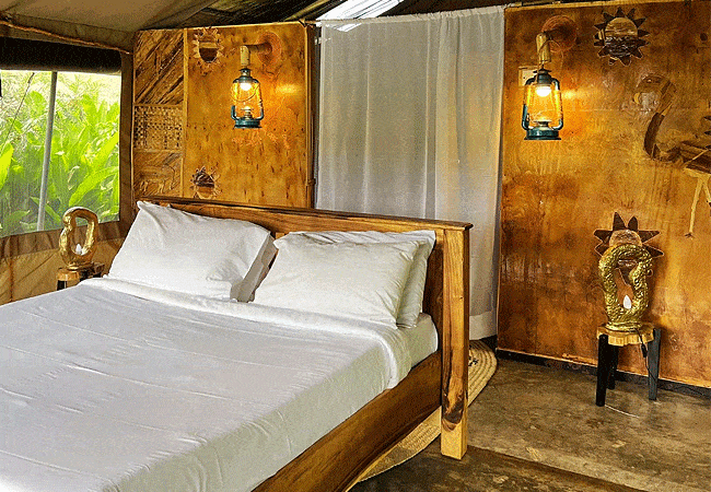 kibo-view-farm-lodge-moshi-tanzania-tented-guest-room Kibo View Farm Lodge Moshi Tanzania
