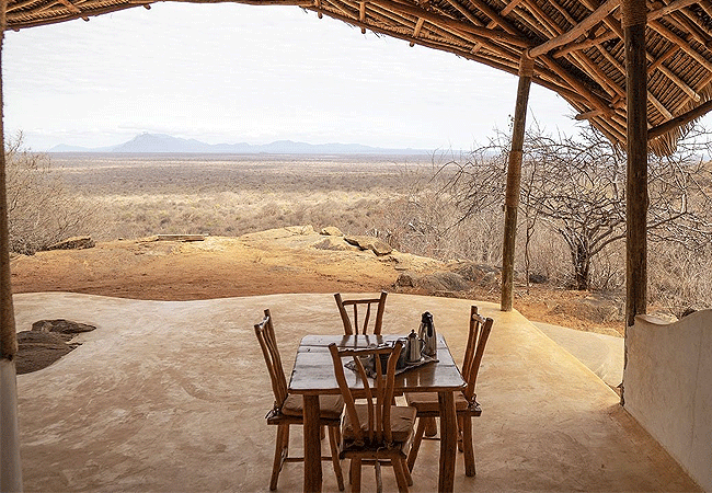 kipalo-hills-lodge-rock-suite-tsavo-west-national-park-dining-area Kipalo Hills Lodge Rock Suite Tsavo West National Park