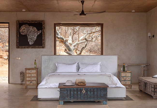 kipalo-hills-lodge-tsavo-west-honeymoon-private-villa-is-an-elegantly-decorated-room-with-a-living-room-double-bed-and-outdoor-bathroom-and-offers-incredible-views-across-the-tsavo-plains Kipalo Hills Lodge Tsavo West Honeymoon Private Villa