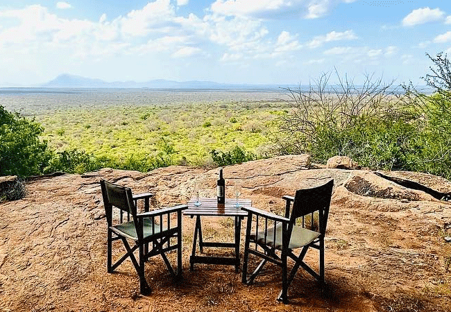 kipalo-hills-lodge-tsavo-west-honeymoon-private-villa-stunning-panoramic-views-of-the-surrounding-tsavo-wilderness Kipalo Hills Lodge Tsavo West Honeymoon Private Villa