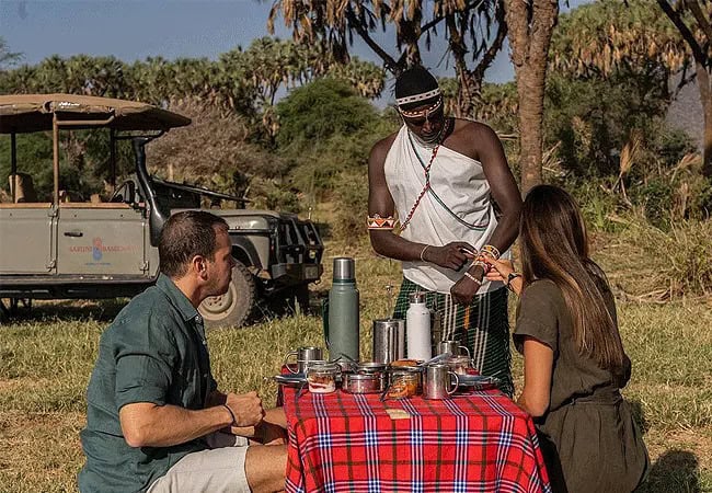 4-day-fly-in-safari-saruni-basecamp-samburu-kalama-conservancy-offers-picnics-bush-meals-sundowners 4 Day Fly-in Safari Saruni Basecamp Samburu Kalama Conservancy