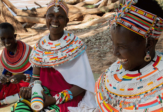 elephant-watch-camp-women-beading-work 3 Day Samburu Fly-in Safari Elephant Watch Camp