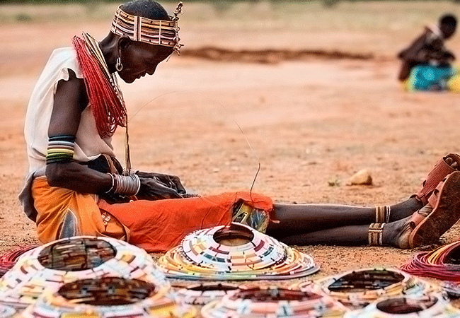 kalama-community-wildlife-conservancy-samburu-artisans-craft-intricate-beadwork Kalama Community Wildlife Conservancy
