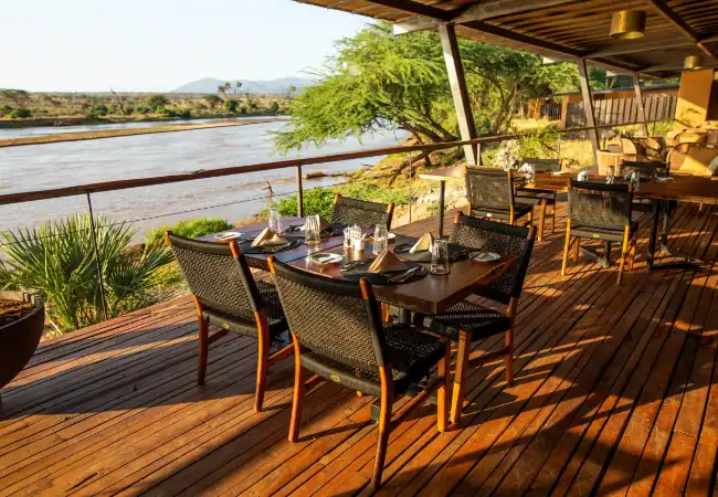 3-day-fly-in-safari-soroi-samburu-lodge-activities-include-sundowners-served-with-panoramic-views-of-the-ewaso-nyiro-river 3 Day Fly-in Safari Soroi Samburu Lodge