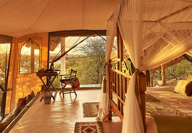 sasaab-luxury-tented-camp-westgate-conservancy-samburu-eleven-canvas-sided-rooms-offer-the-the-ultimate-safari-in-samburu-national-reserve Sasaab Luxury Tented Camp Westgate Conservancy Samburu Kenya