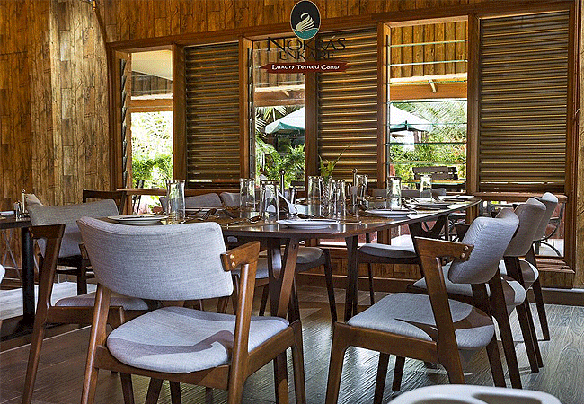 nokras-enkare-luxury-tented-camp-bamboo- restaurant-serves-as-main-restaurant-with-a-capacity-to-serve-around-80-sitting-clients-and-serves-buffet-breakfast-lunch-&-dinner Nokras Enkare Luxury Tented Camp Bamboo restaurant