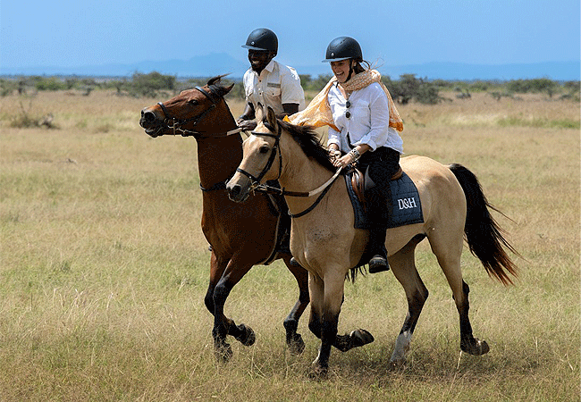&Beyond Suyian Lodge Horseback riding safaris