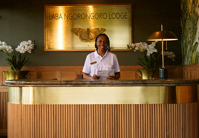 laba-ngorongoro-lodge-tanzania-reception Laba Ngorongoro Lodge